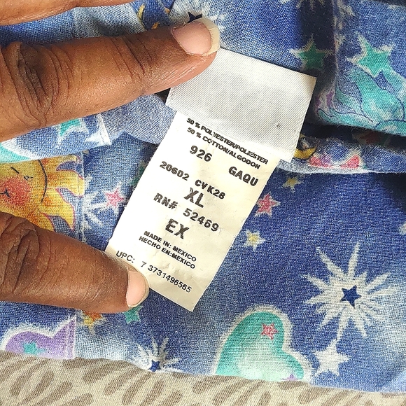 PLUS Sz 2 Pocket Nursing Scrub Jacket (USED) - Picture 3 of 10